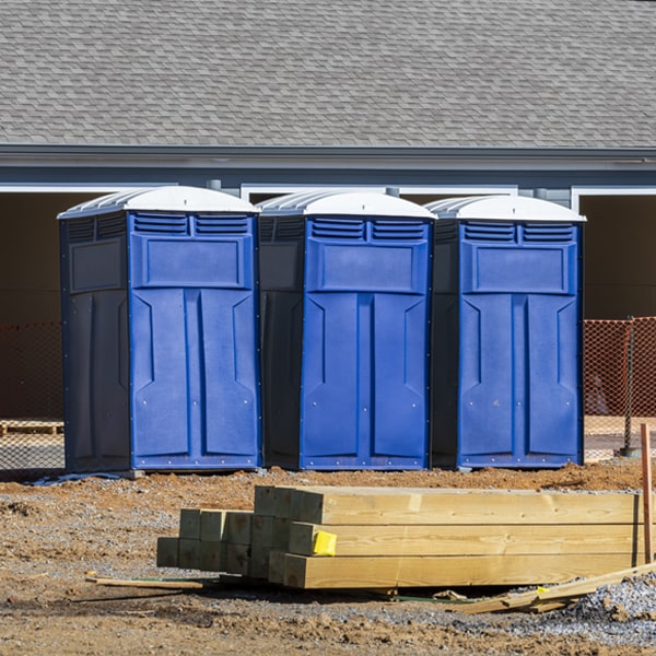 can i customize the exterior of the portable toilets with my event logo or branding in Hortonia